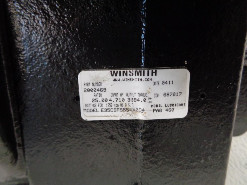 Winsmith SE Encore E35 Gear Box E35CSFS554X0D4, #2000469, Ratio 25